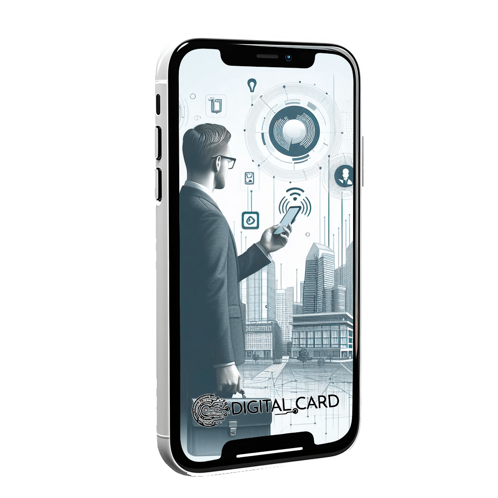 Imagen de un celular mostrando Digital Card